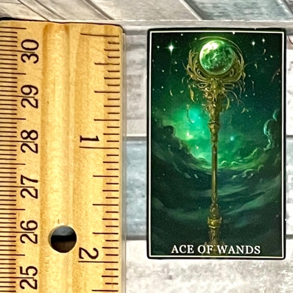 🌀10/$10🌀 Fantasy Tarot Card Reusable Waterproof Vinyl Sticker Decal